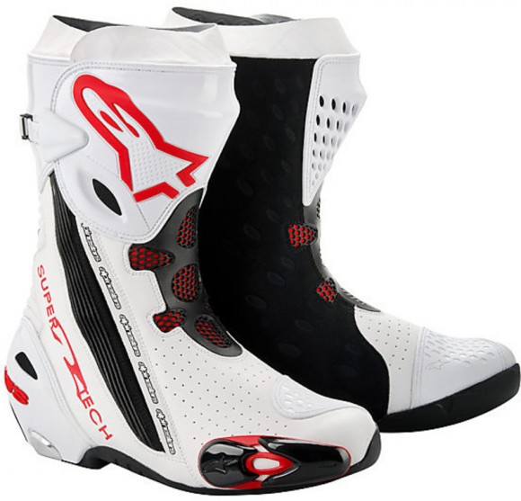 Alpinestars Supertech R Vented Boots White