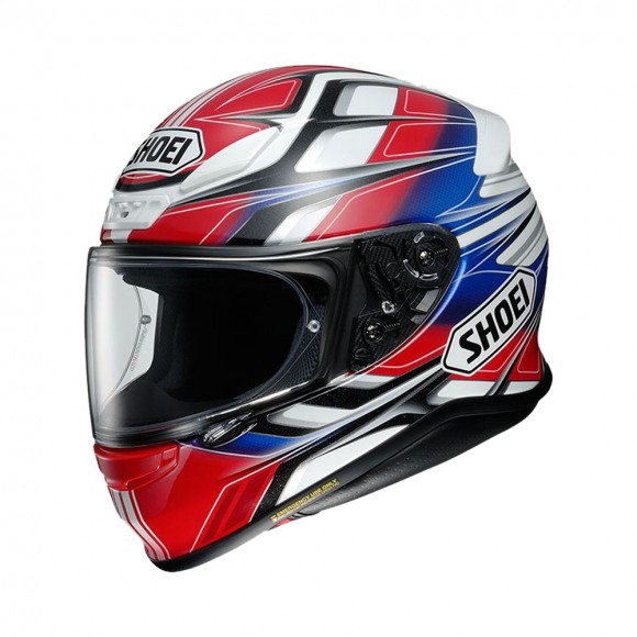 Shoei NXR Rumpus TC1 Red/Blue/White 