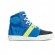 Dainese York Air Shoes Blue/Yellow
