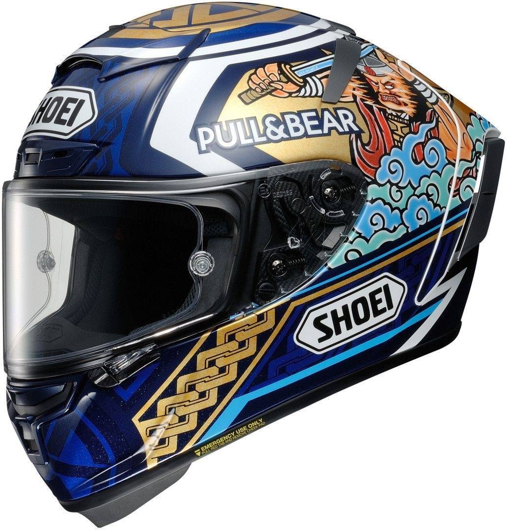 Shoei X Spirit 3 Marquez Motegi3 TC 2 TC2