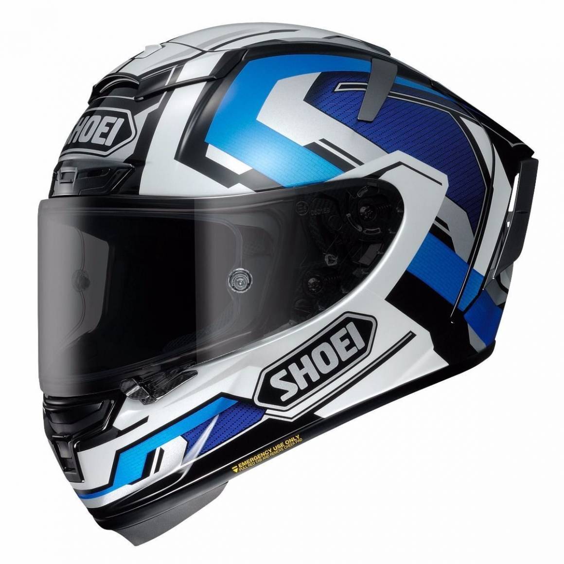 Shoei X Spirit 3 Brink TC 2 TC1 blue